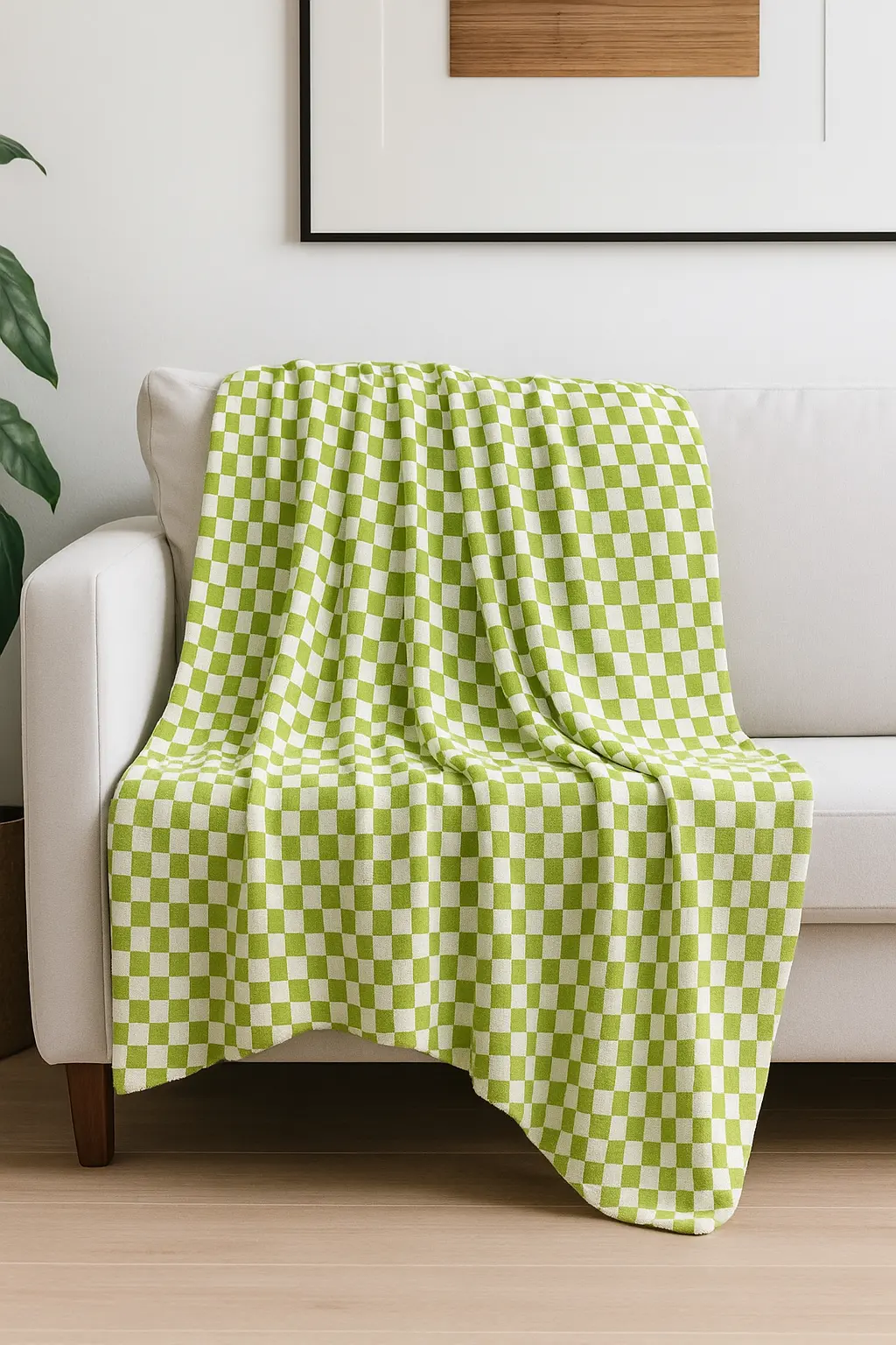 Plaid à Carreaux Luna Home Ma boutique