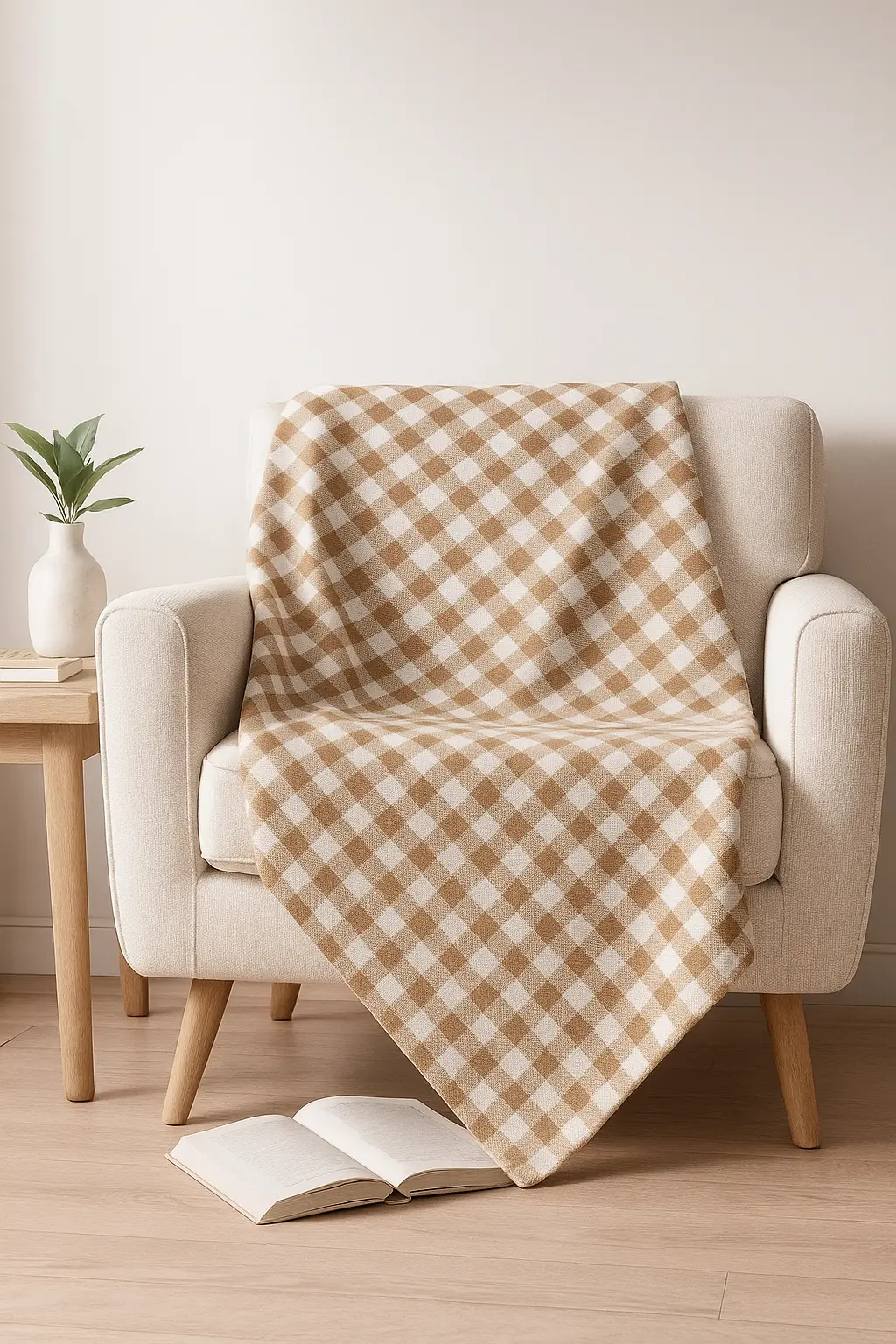 Plaid à Carreaux Luna Home Ma boutique