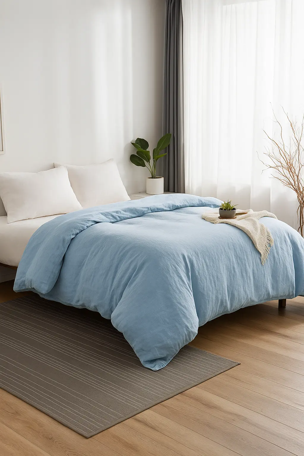 Housse de couette en Coton – Confort & Légèreté | Luna Home Ma boutique