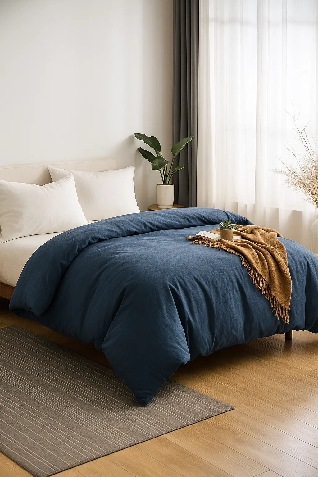 Housse de couette en Coton – Confort & Légèreté | Luna Home Ma boutique