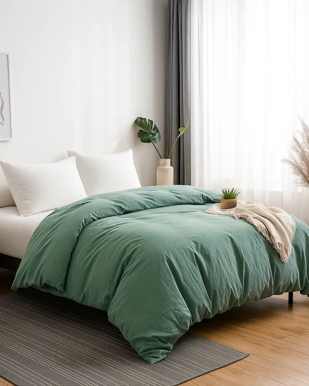 Housse de couette en Coton – Confort & Légèreté | Luna Home Ma boutique