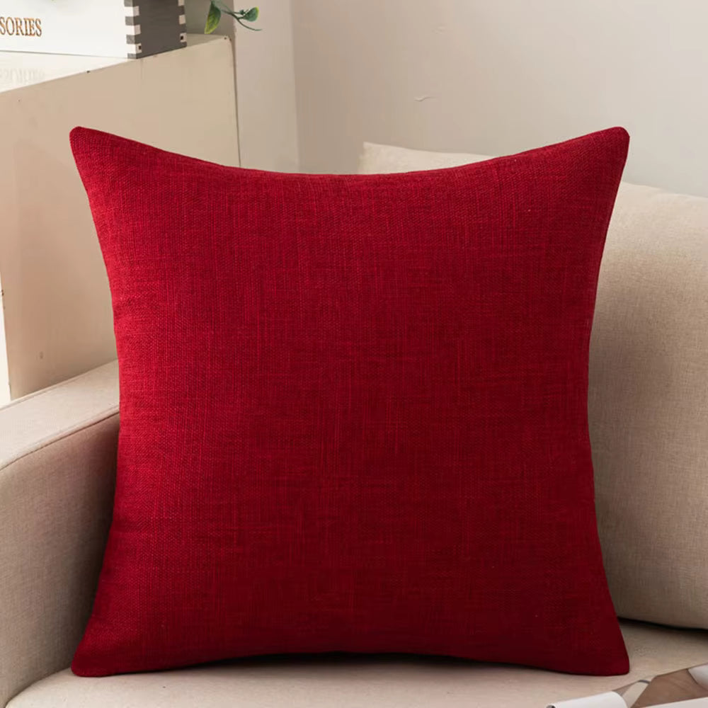 Housse pour coussin en Lin Luna Home – Naturelle, respirante & élégante Ma boutique