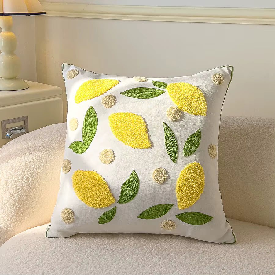 Housse Brodée Luna Home – Motifs naturels & finition premium Ma boutique