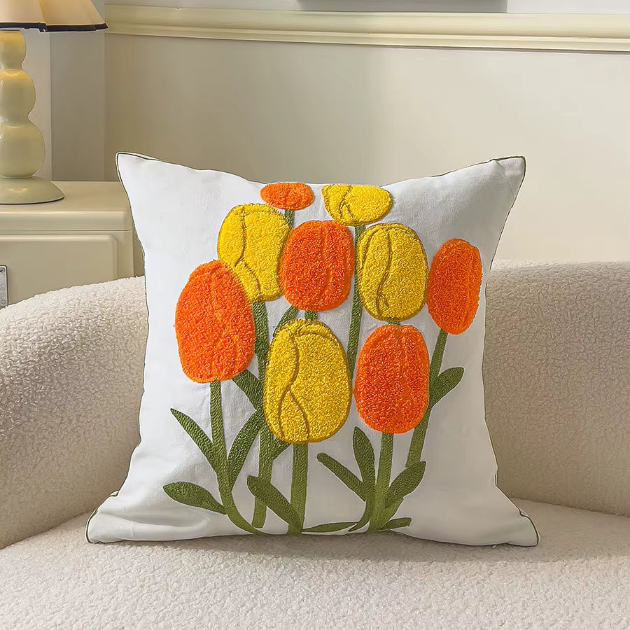 Housse Brodée Luna Home – Motifs naturels & finition premium Ma boutique