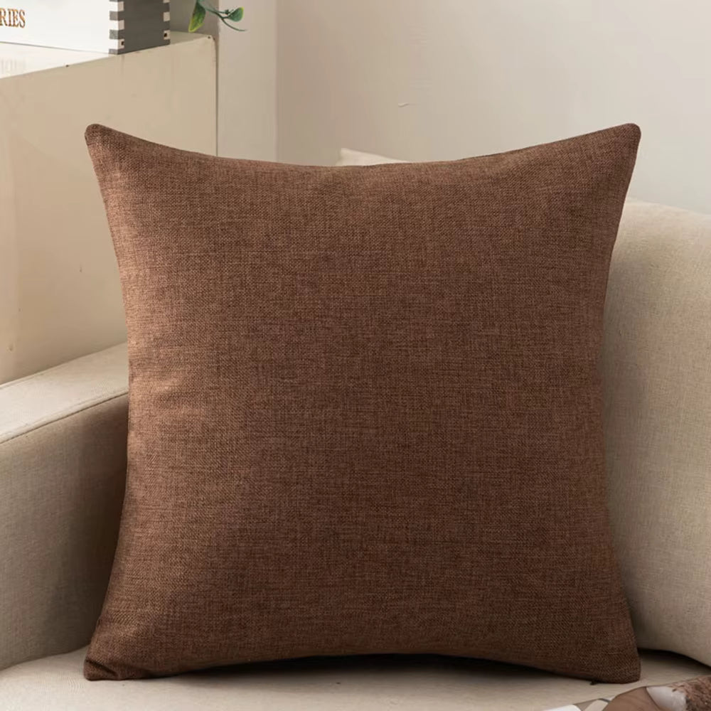Housse pour coussin en Lin Luna Home – Naturelle, respirante & élégante Ma boutique