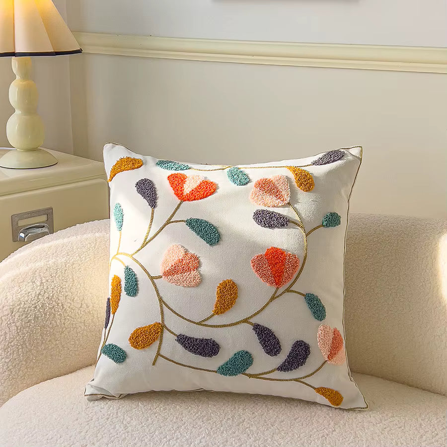 Housse Brodée Luna Home – Motifs naturels & finition premium Ma boutique