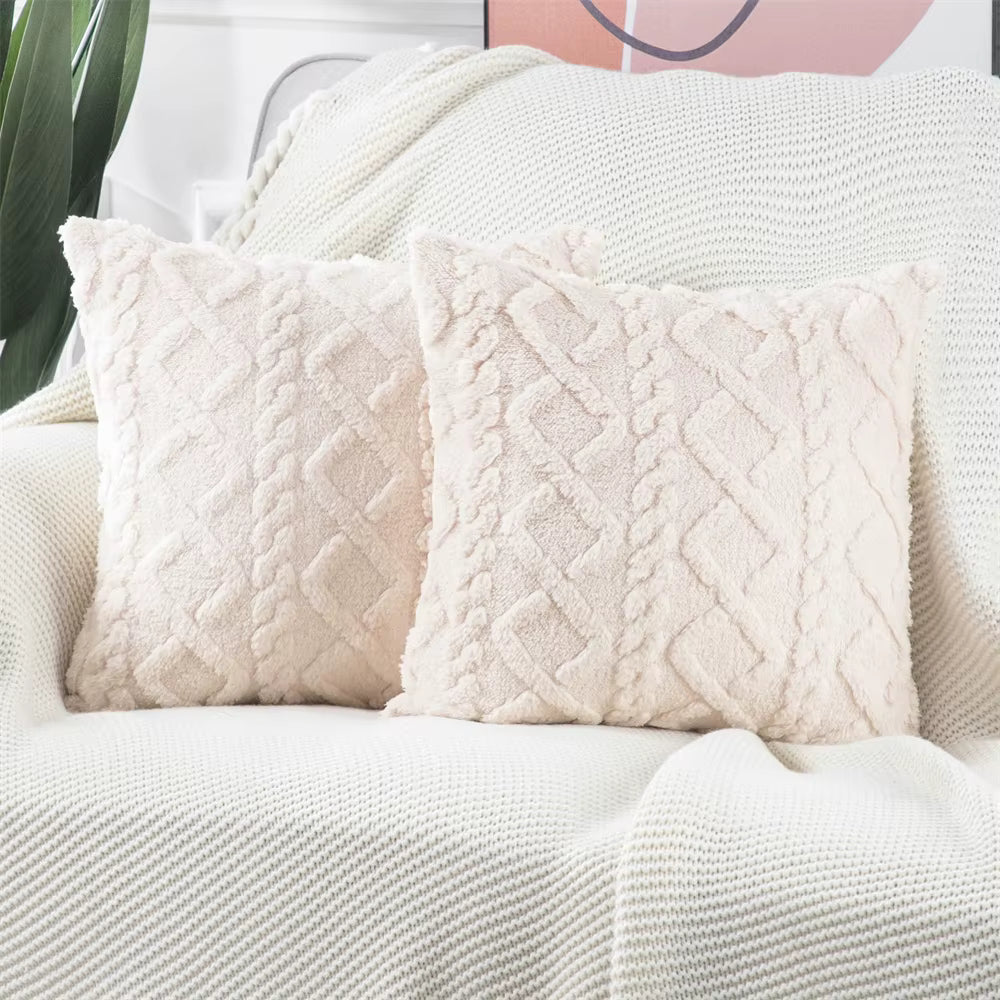 Housse en Tricot Luna Home – Texture cosy & style chaleureux Ma boutique