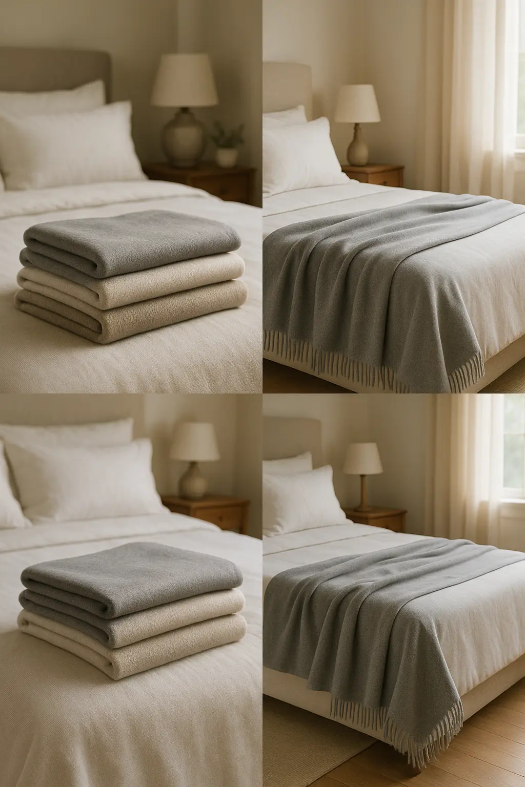 Plaid en Cachemire Luna Home Ma boutique