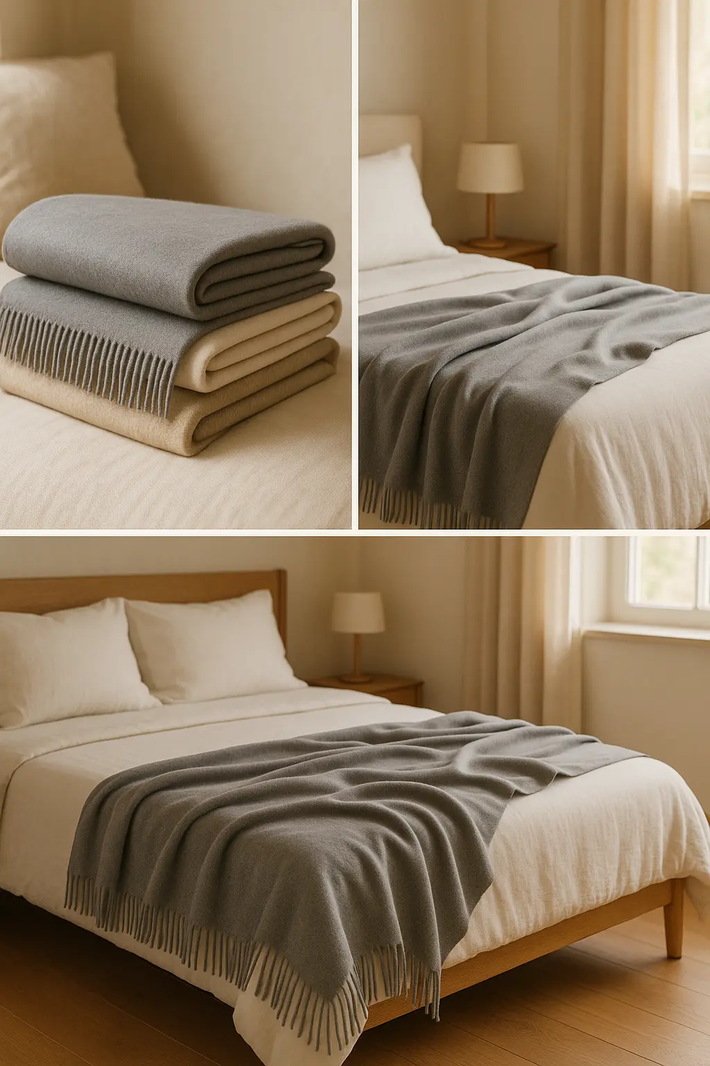 Plaid en Cachemire Luna Home Ma boutique