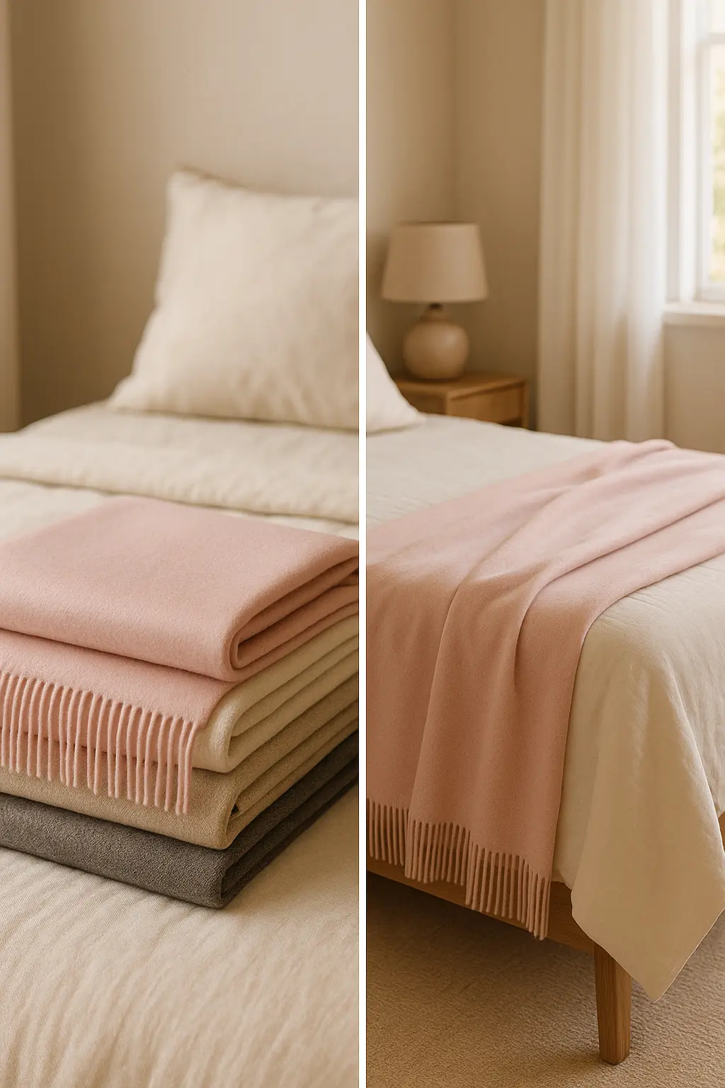 Plaid en Cachemire Luna Home Ma boutique